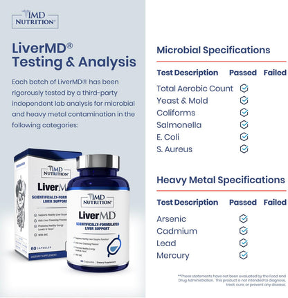 1MD Nutrition LiverMD - Liver Support Supplement